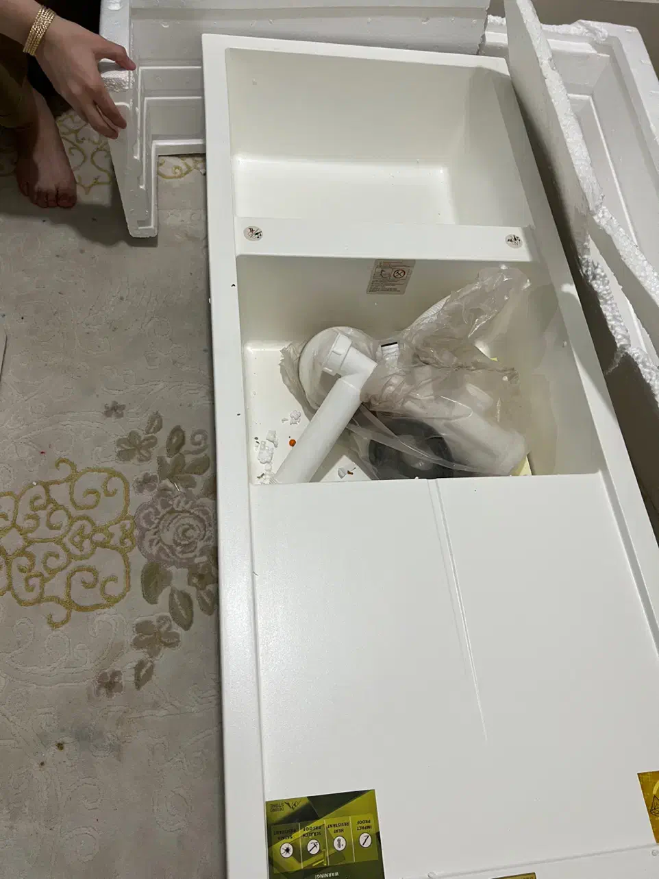 سینک دو لگنه گرانیک اصل ترک|لوازم سرویس بهداشتی|بندر ماهشهر, |دیوار