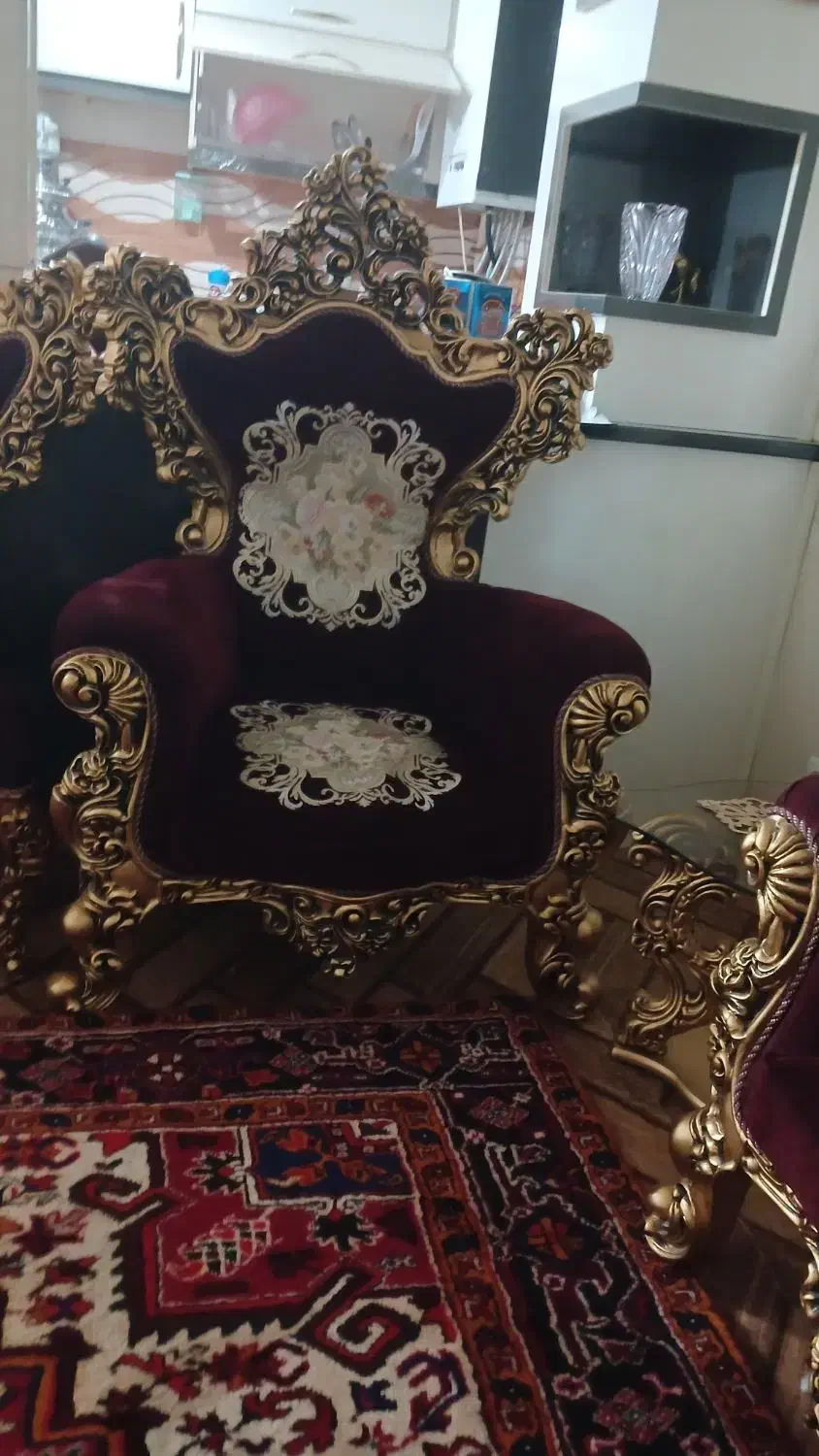 مبل سلطنتی|مبلمان خانگی و میز عسلی|تبریز, |دیوار