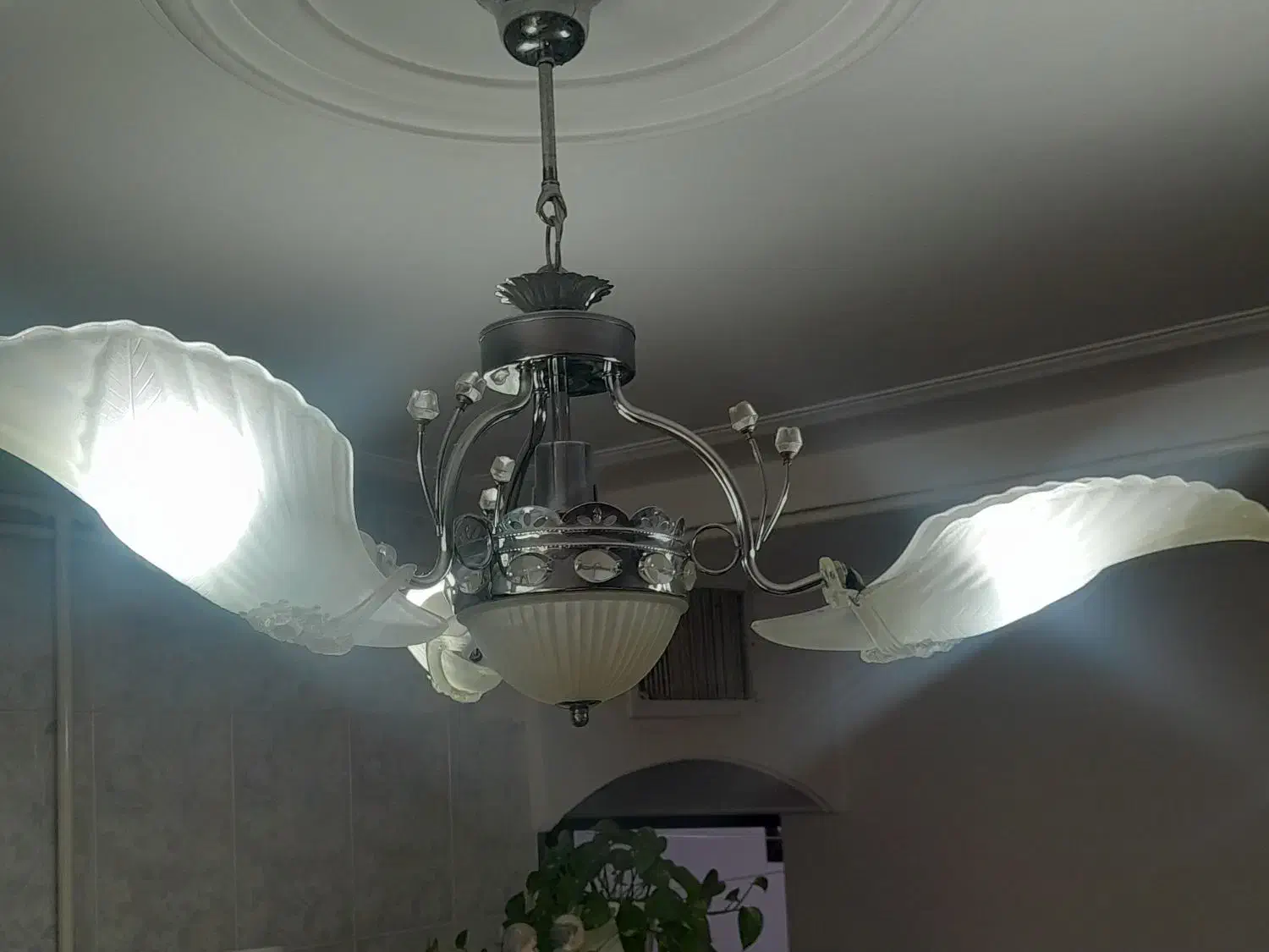 لوستر|لوستر و چراغ آویز|دامغان, |دیوار