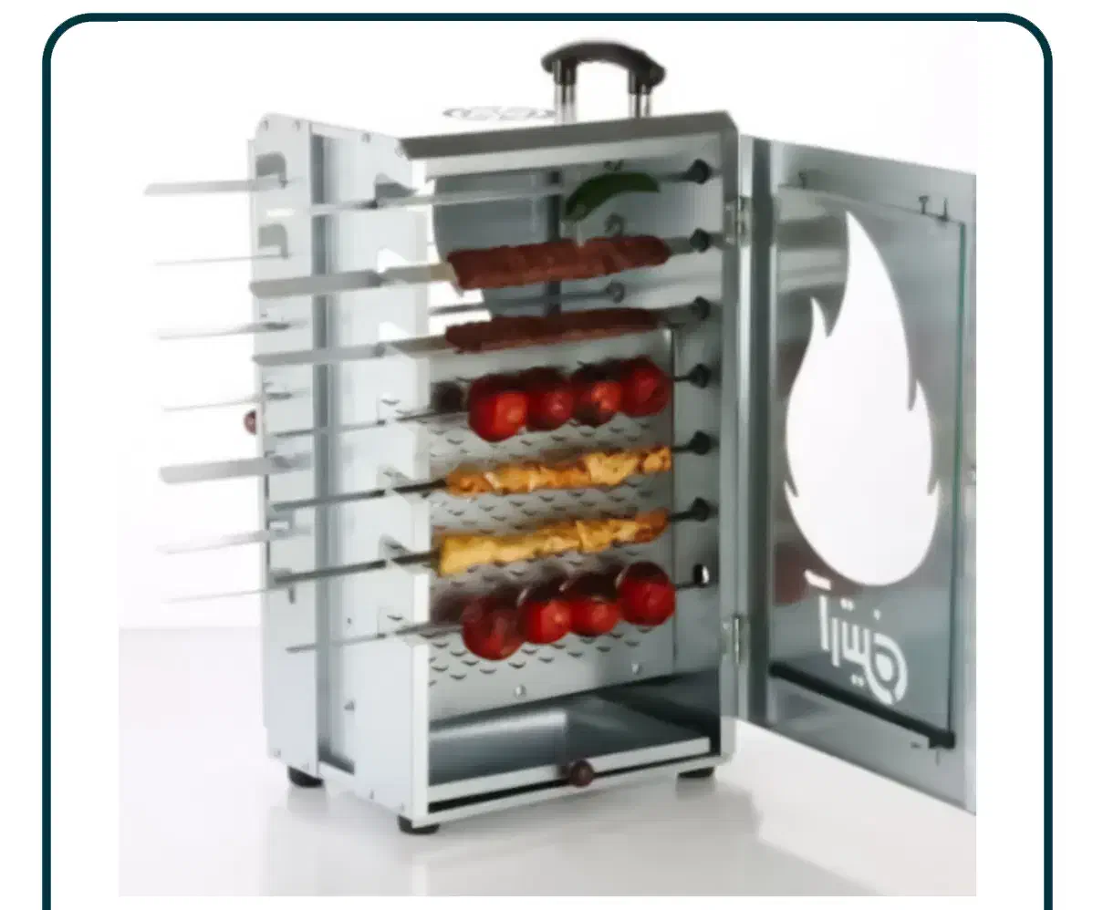 کباب پز ایستاده دارای جوجه گردون برند ارتین|اجاق گاز و لوازم برقی پختوپز|مشهد, مصلی (کارمندان اول)|دیوار