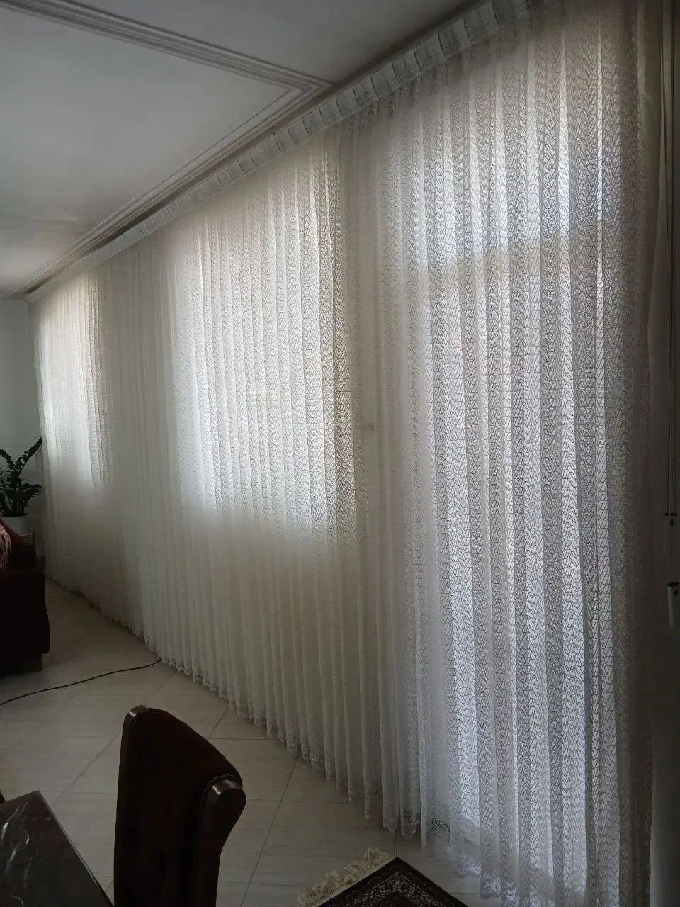 پرده و زیر پرده و چوب پرده|پرده، رانر، رومیزی|زنجان, |دیوار