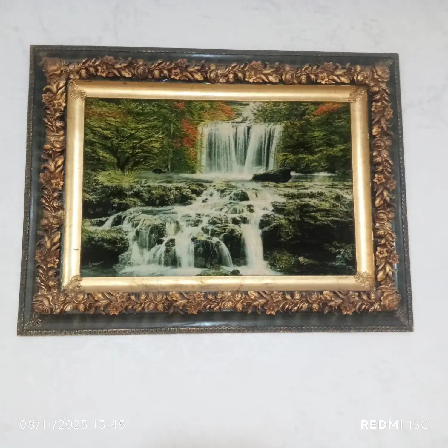 تابلو دست بافت آبشار|تابلو فرش|تهران, نعمت‌آباد|دیوار