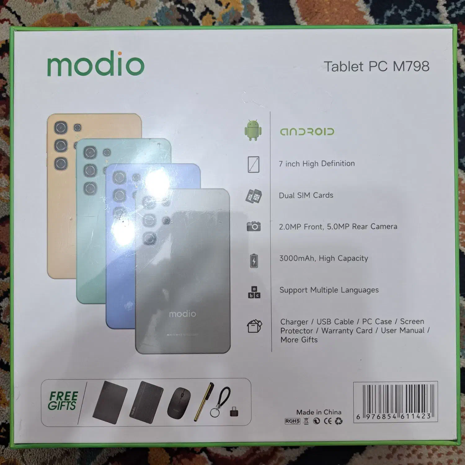 تبلت pc مدیو M798|تبلت|دزفول, |دیوار