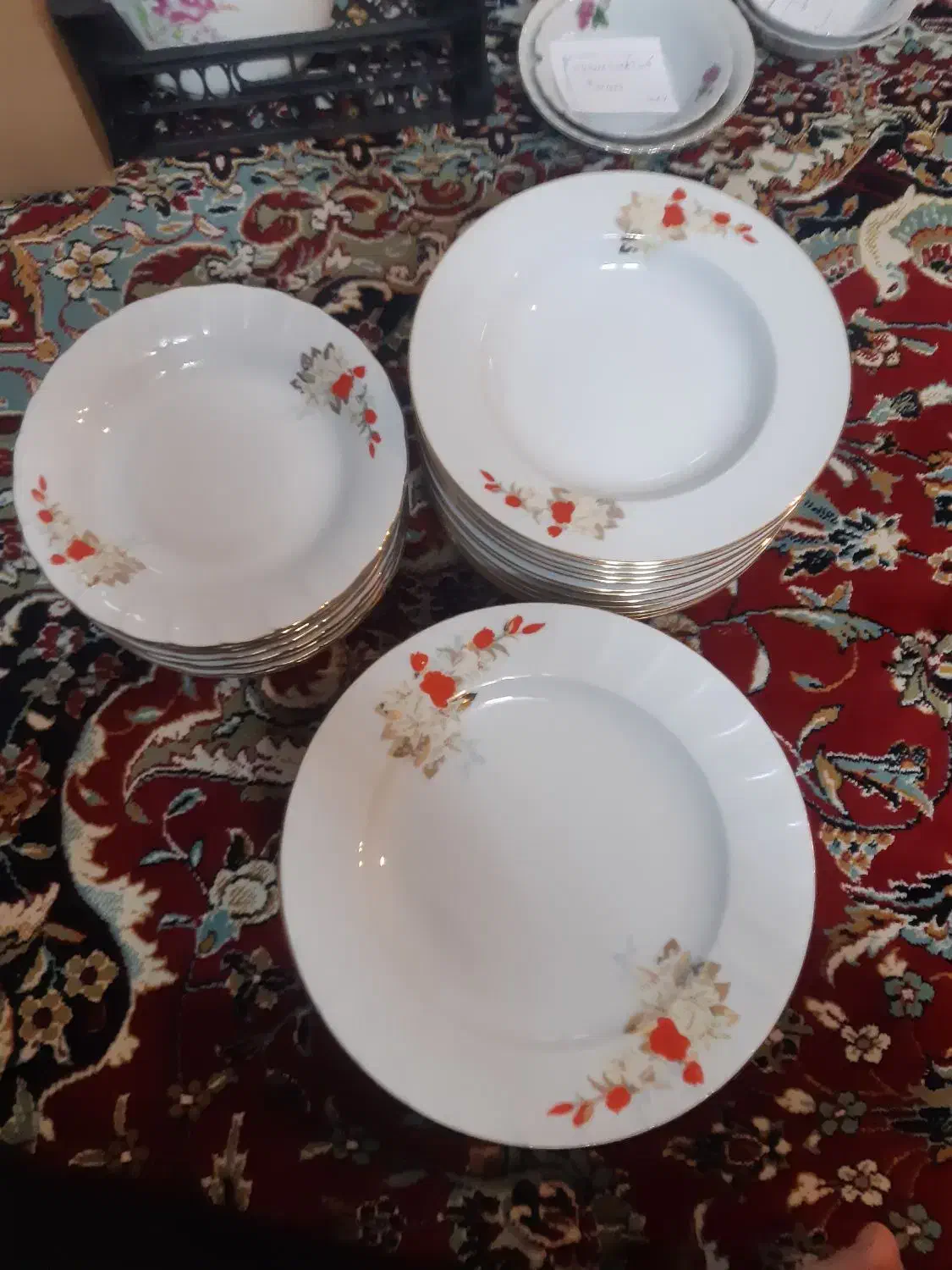 پلو و خورش خوری زرین کاملا نو|ظروف سرو و پذیرایی|اراک, |دیوار