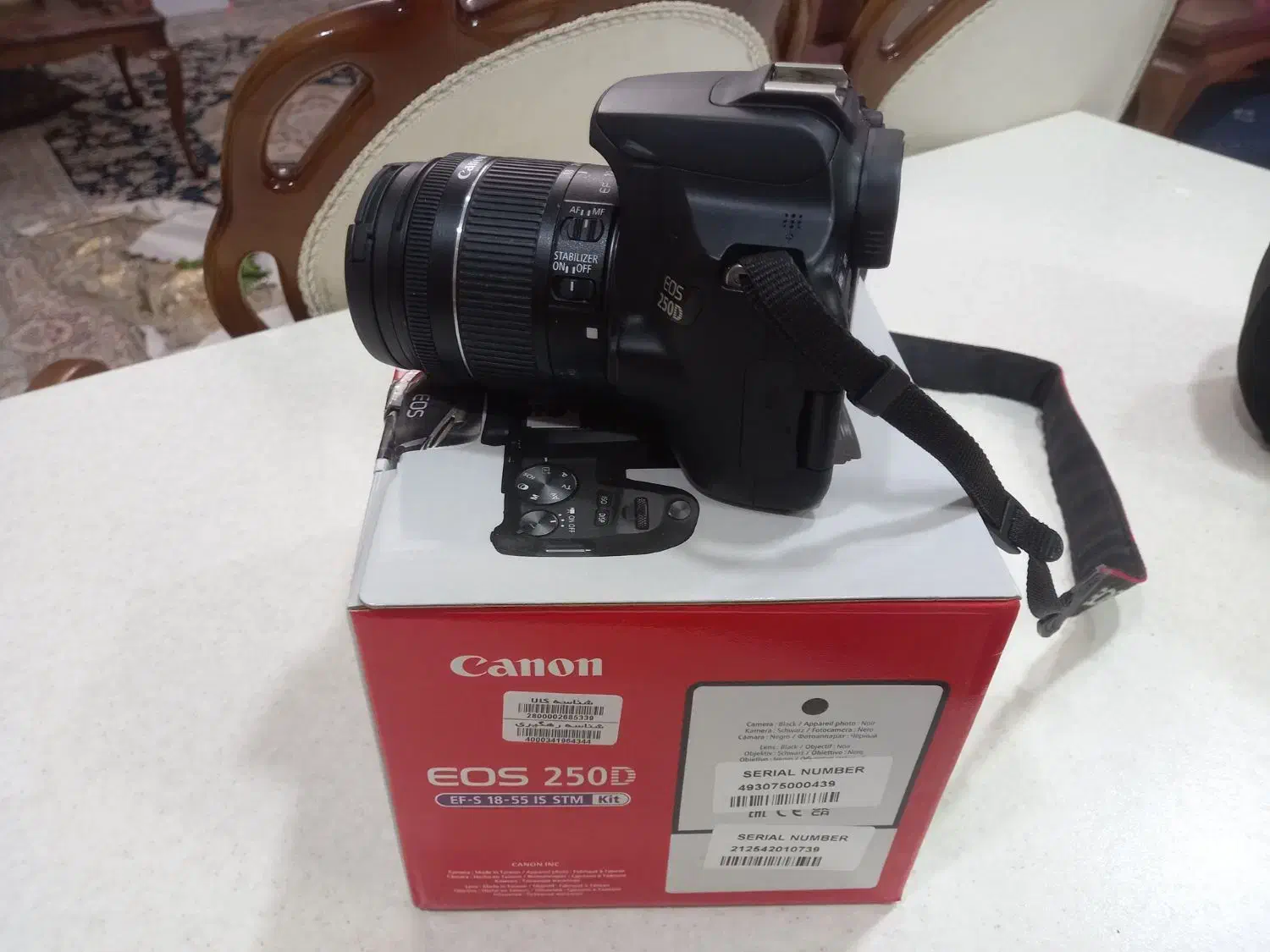 دوربین Canon 250D|دوربین عکاسی و فیلمبرداری|پرند, فاز ۲|دیوار