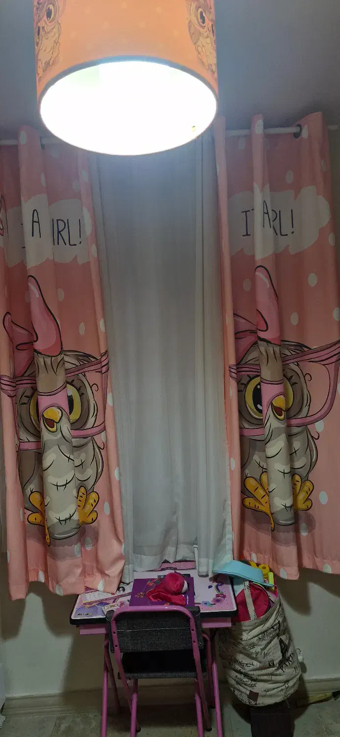 پرده جغد دختر|پرده، رانر، رومیزی|تهران, افسریه جنوبی|دیوار