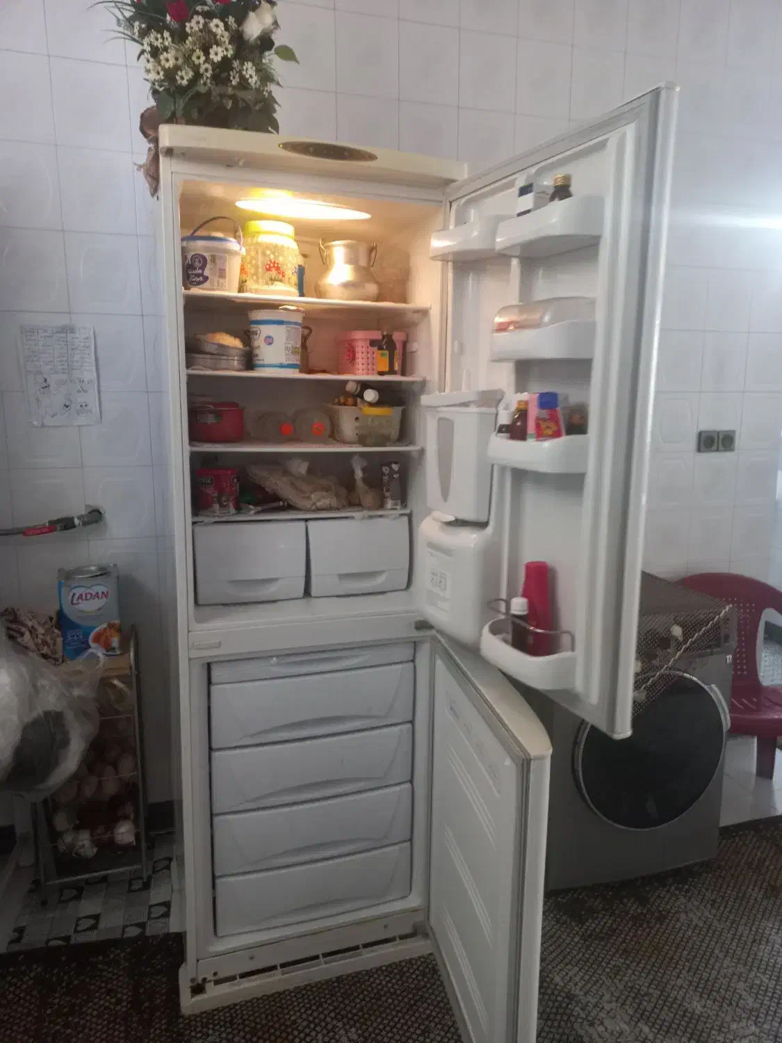 یخچال فریزر  امرسان|یخچال و فریزر|مرودشت, کناره|دیوار