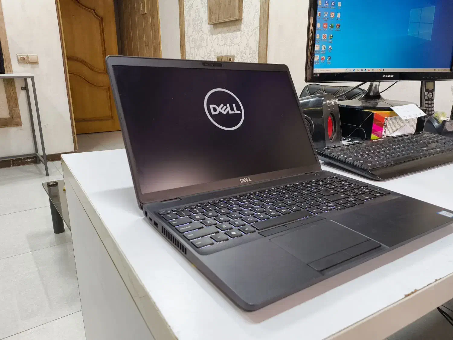 لپ تاپ دل dell 5500 باتری نو و فول پورت|رایانه همراه|اصفهان, ملک|دیوار