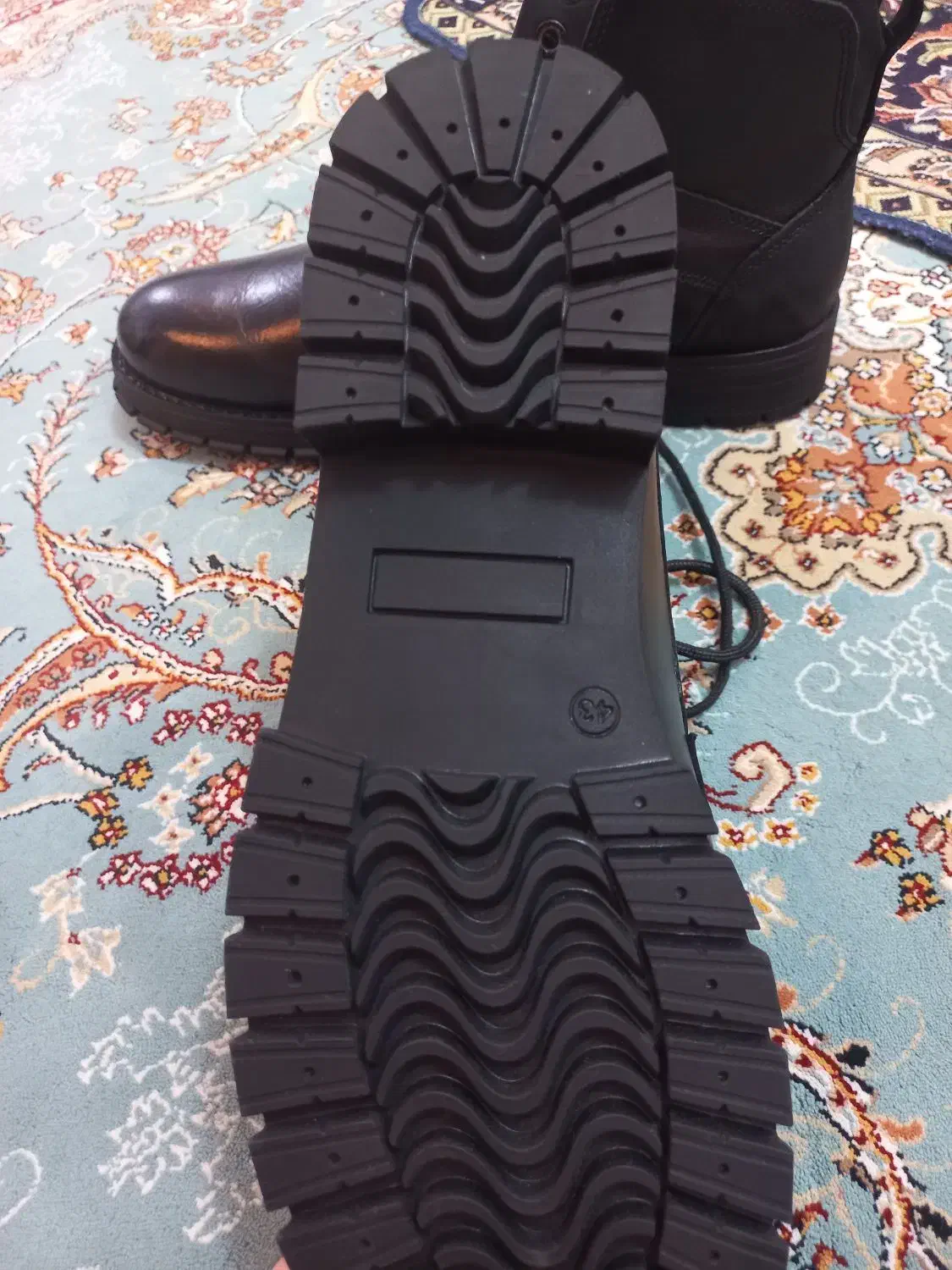 کفش نیم بوت مردانه جنس چرم طبیعی.|کیف، کفش، کمربند|کرمانشاه, |دیوار