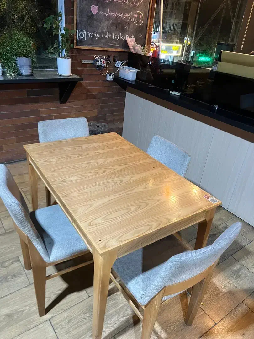 میز وصندلی راش مدل لیلیوم|میز و صندلی غذاخوری|کرمانشاه, |دیوار