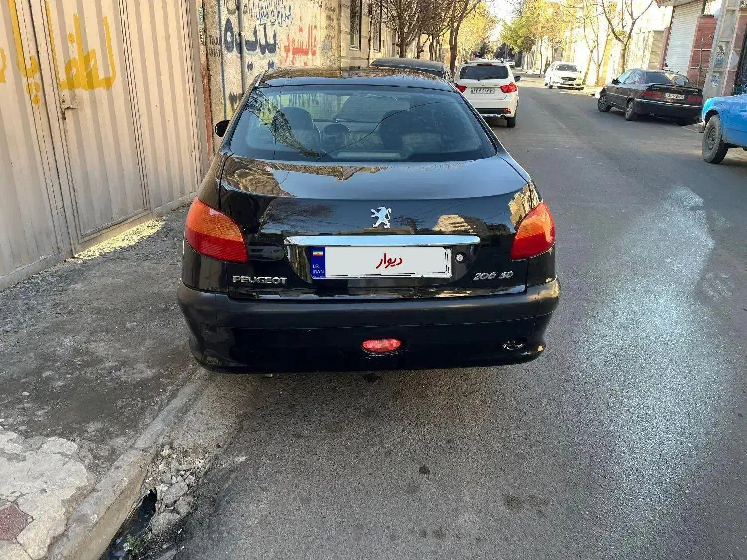 ۲۰۶ مدل ۸۹ تیپ ۵ v8|خودرو سواری و وانت|ورامین, ورامین|دیوار