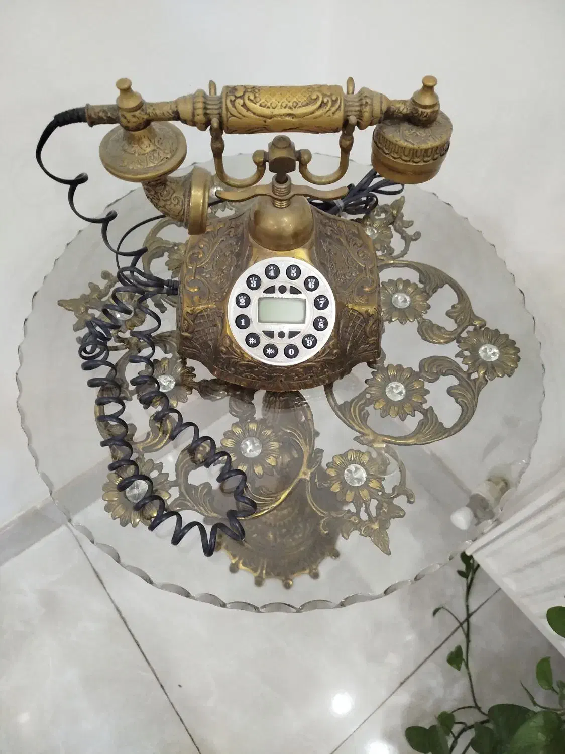 میز و تلفن برنز|میز تلفن|باقرشهر, |دیوار