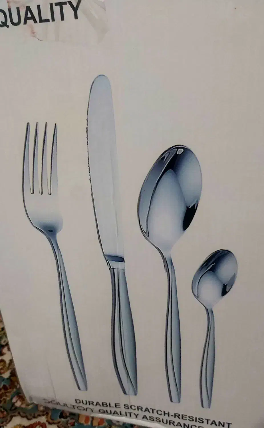 سروبس ۱۲۸پارچه قاشق چنگال آلمانی اصل|ظروف سرو و پذیرایی|شیراز, پودنک|دیوار