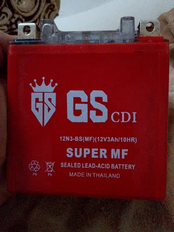 باتری ۳ آمپر ۱۲ ولت|دوچرخه، اسکیت، اسکوتر|میانه, |دیوار