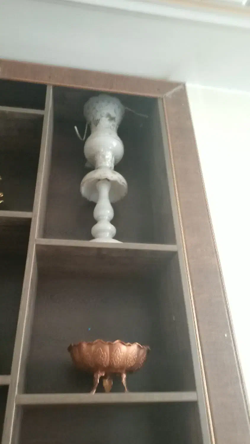 فروش یک جفت شمعدان قدیمی|آینه|نجف‌آباد, جامی|دیوار