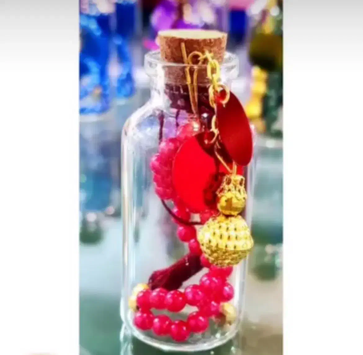 گیفت های شیشه ای تسبیح دار مناسب سوغات حج و عمره|صنایع دستی و سایر لوازم تزئینی|قشم, |دیوار