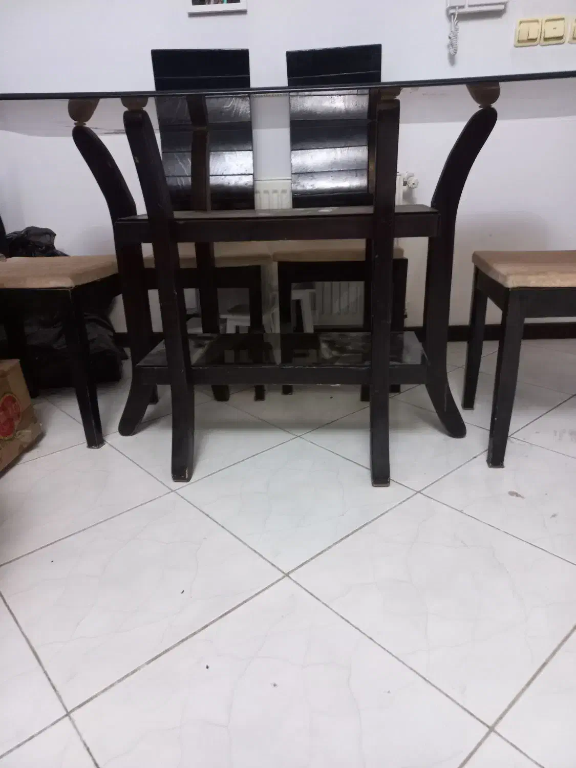 میز ناهار خوری ۴ نفره|میز و صندلی غذاخوری|فردیس, شهرک ارم|دیوار