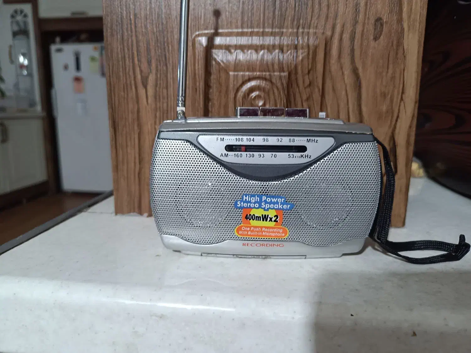 رادیو ضبط قدیمی|کلکسیون اشیاء عتیقه|الیگودرز, |دیوار