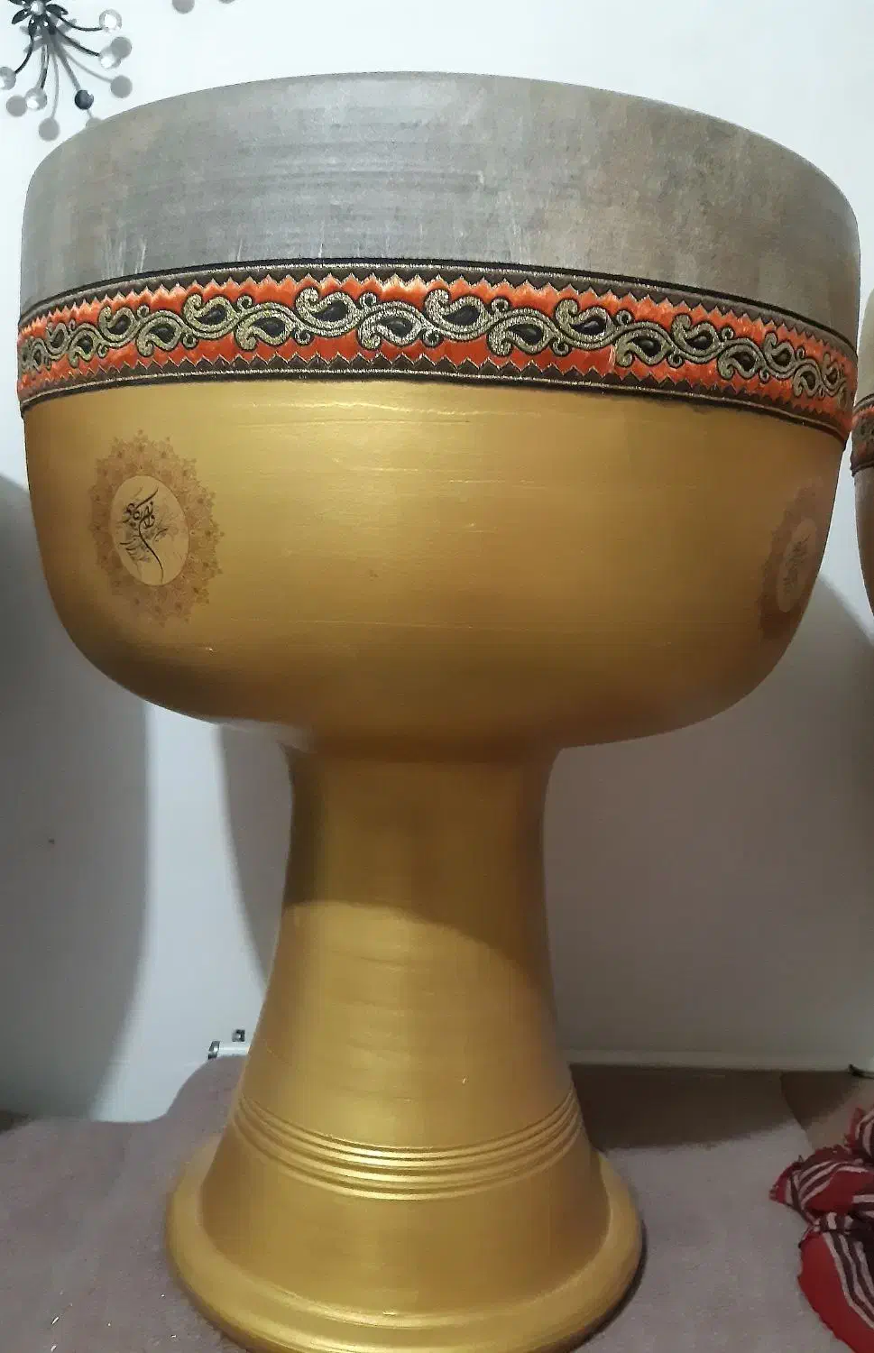 ضرب زورخانه|سازهای سنتی|مبارکه, |دیوار