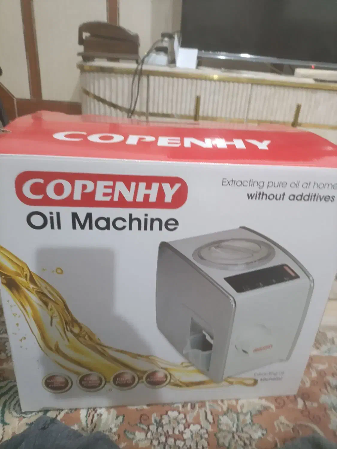 دستگاه روغن گیری خانگی آلمانی کوپن‌های اصل|سایر لوازم برقی|کهنوج, |دیوار