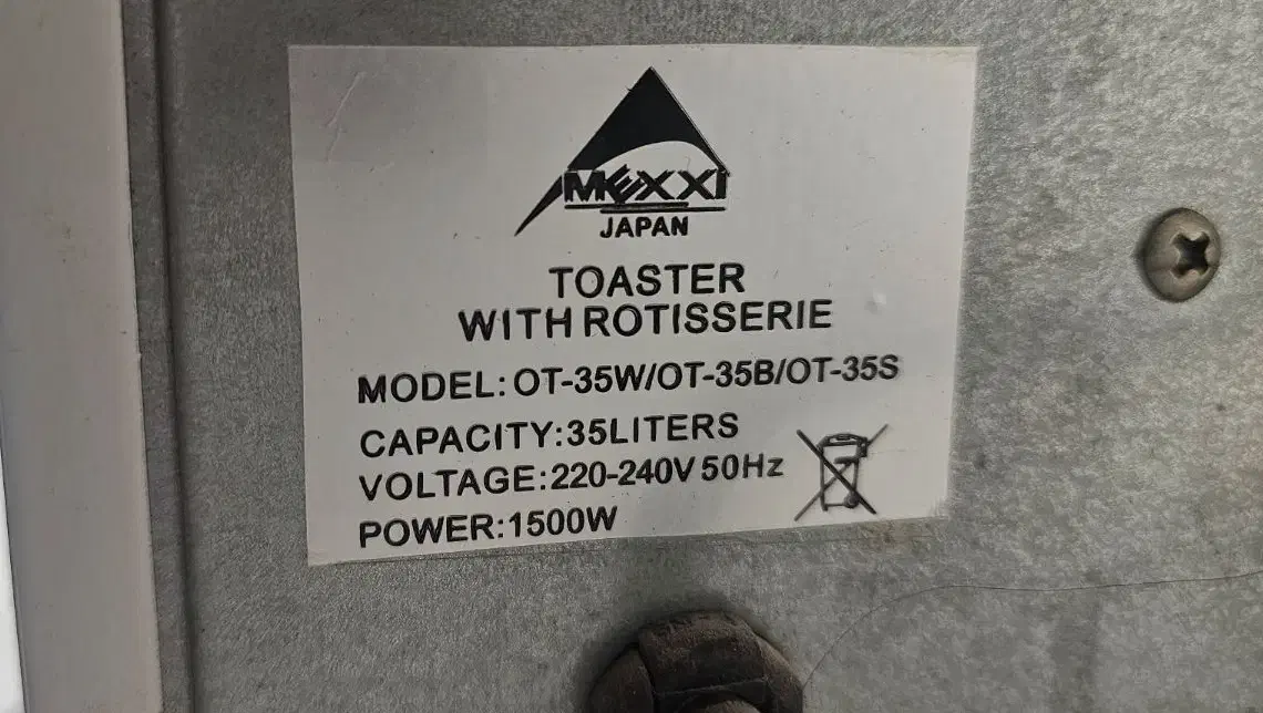 توستر ژاپنی برند Maxxi|اجاق گاز و لوازم برقی پخت‌وپز|فولادشهر, C7|دیوار