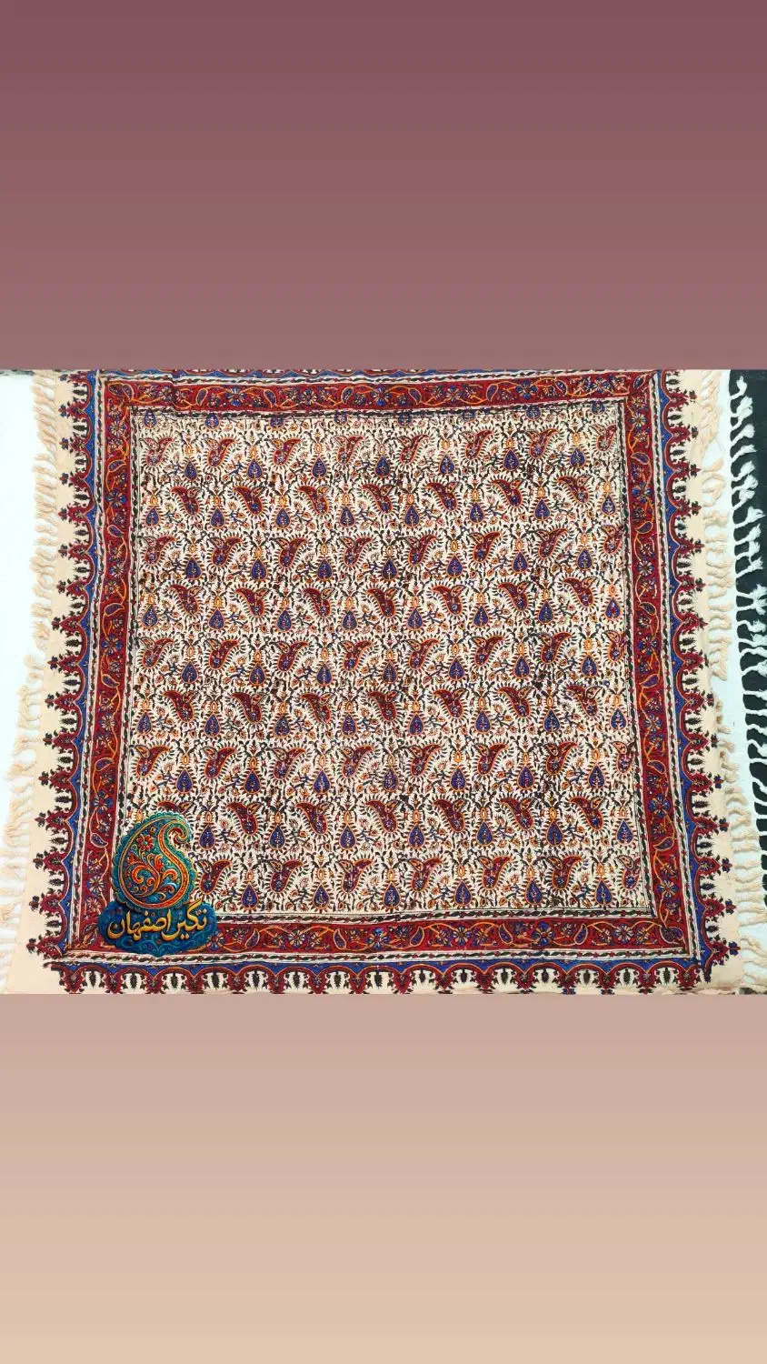 سفره قلمکار|سفره، حوله، دستمال آشپزخانه|برخوار, |دیوار