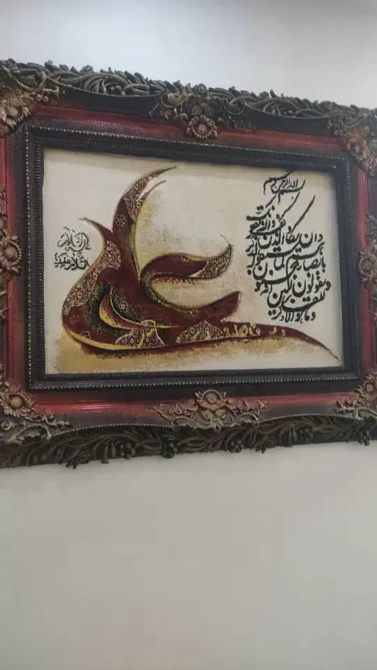فرش ۹ متری ۷۰۰ شانه تمام نخ|تابلو، نقاشی، عکس|شاهدشهر, |دیوار