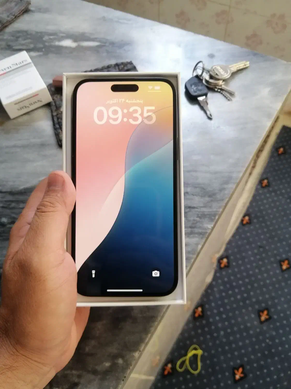 اپل iPhone 15 Plus با حافظهٔ ۲۵۶ گیگابایت|موبایل|قم, بلوار امین و ساحلی|دیوار