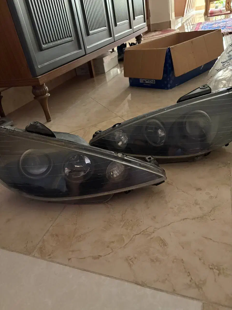 چراغ رودستر و گلگیرrcو هلا 206  و میل سوپاپ و|قطعات یدکی و لوازم جانبی|تهران, ورزشگاه آزادی|دیوار