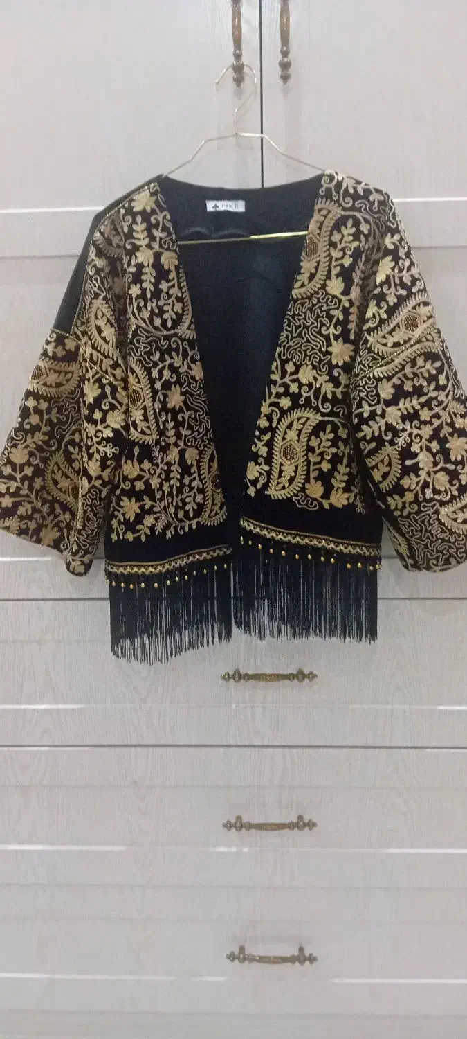 کت مخمل گلدوزی|لباس|رودهن, |دیوار
