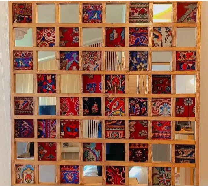 تابلوهای فرش و آینه|تابلو فرش|مشکیندشت, |دیوار