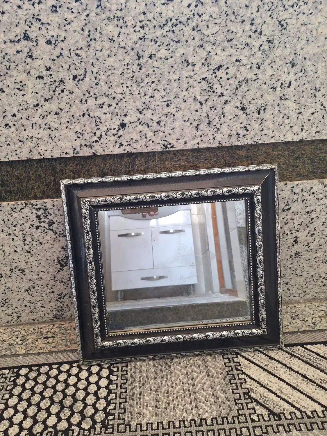 اینه باقاب چوبی|صنایع دستی و سایر لوازم تزئینی|قرچک, زیبا شهر|دیوار