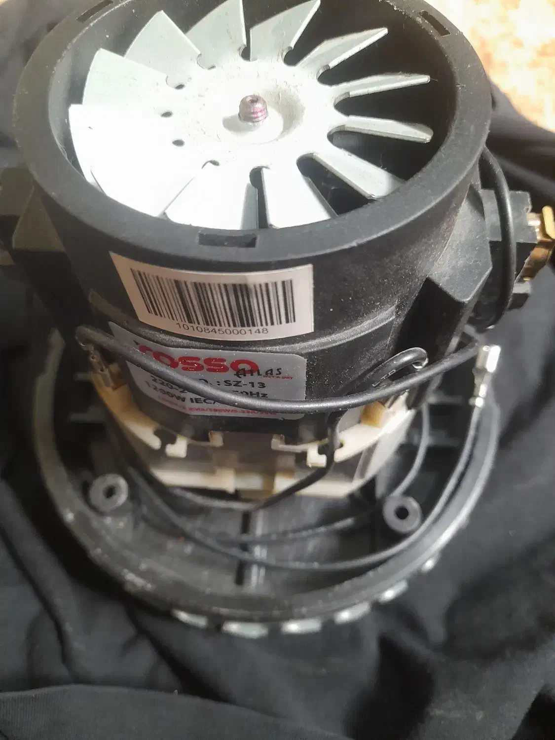 موتور دوپروانه ای جارو برقی رسو|جاروبرقی، جارو شارژی، بخارشو|شاهین‌شهر, نبوت|دیوار