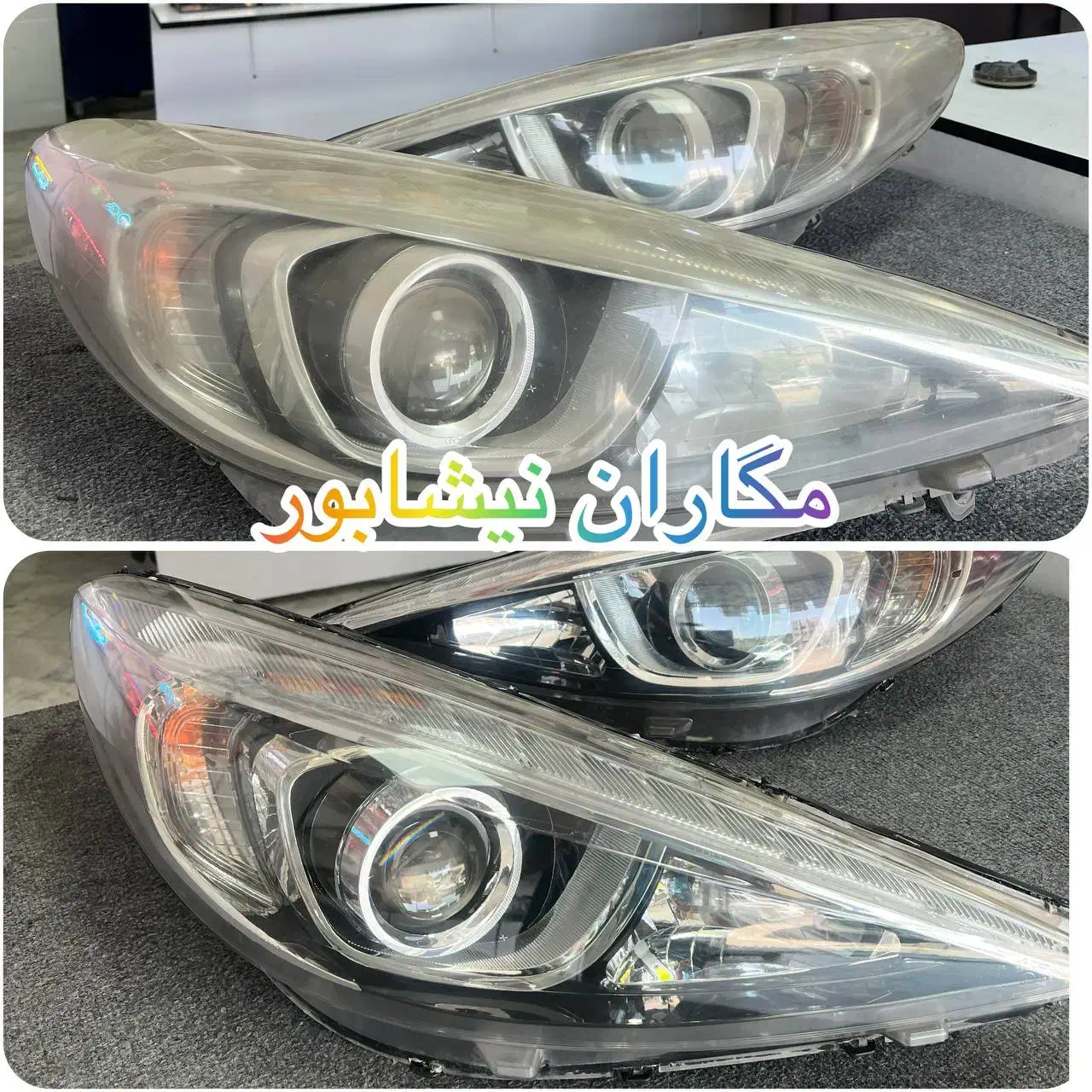 شفاف سازی و نور پردازی چراغ خودرو|قطعات یدکی و لوازم جانبی|نیشابور, شهرک قدس|دیوار