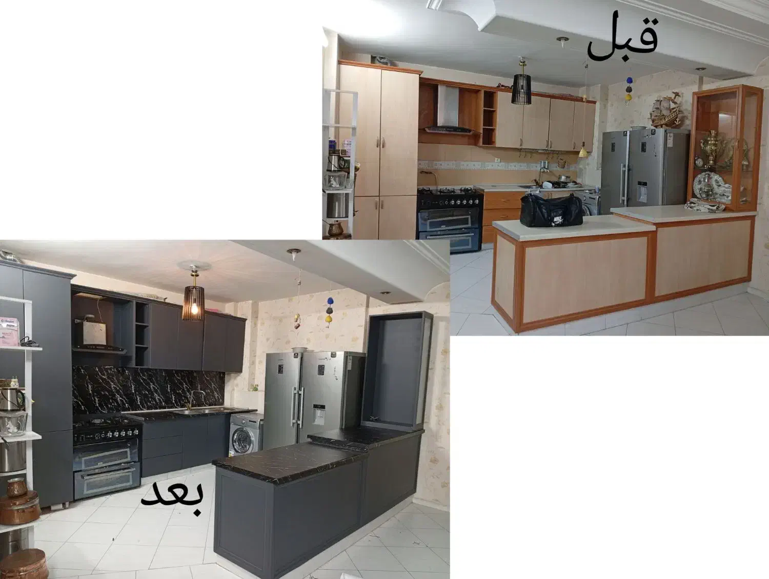 نصب تخصصی برچسب کابینت،استیکر و پوستر سه‌بعدی|خدمات پیشه و مهارت|مشهد, دانشجو|دیوار