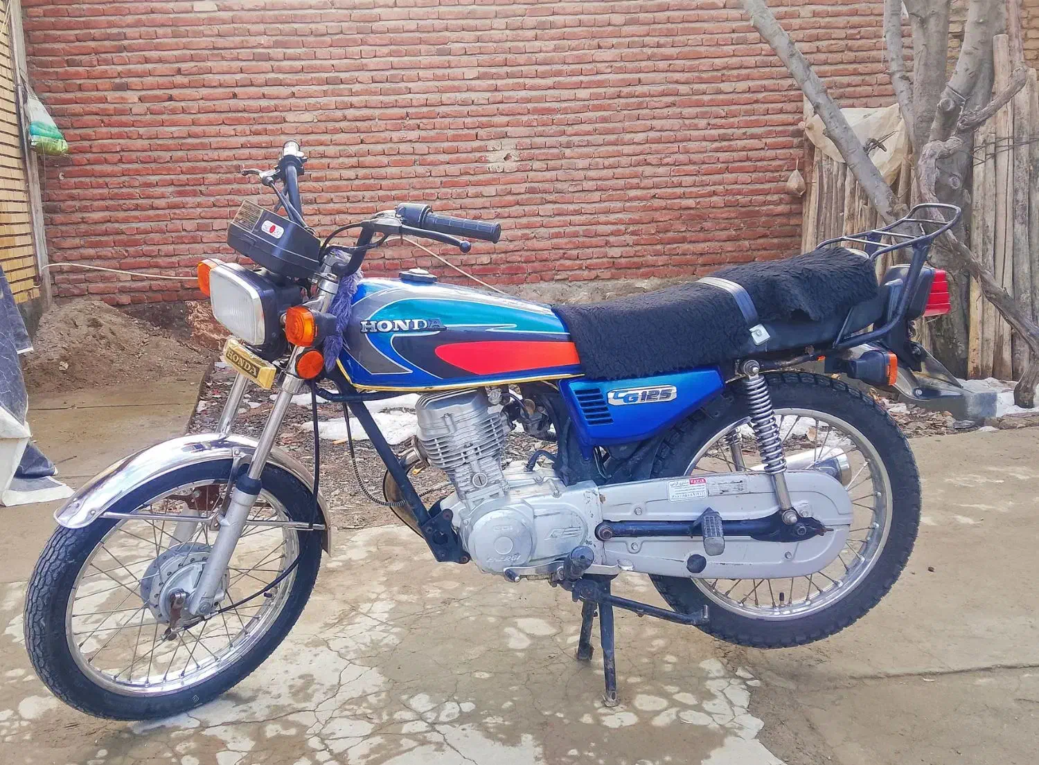 موتور125مزایده|موتورسیکلت|چهاربرج, |دیوار