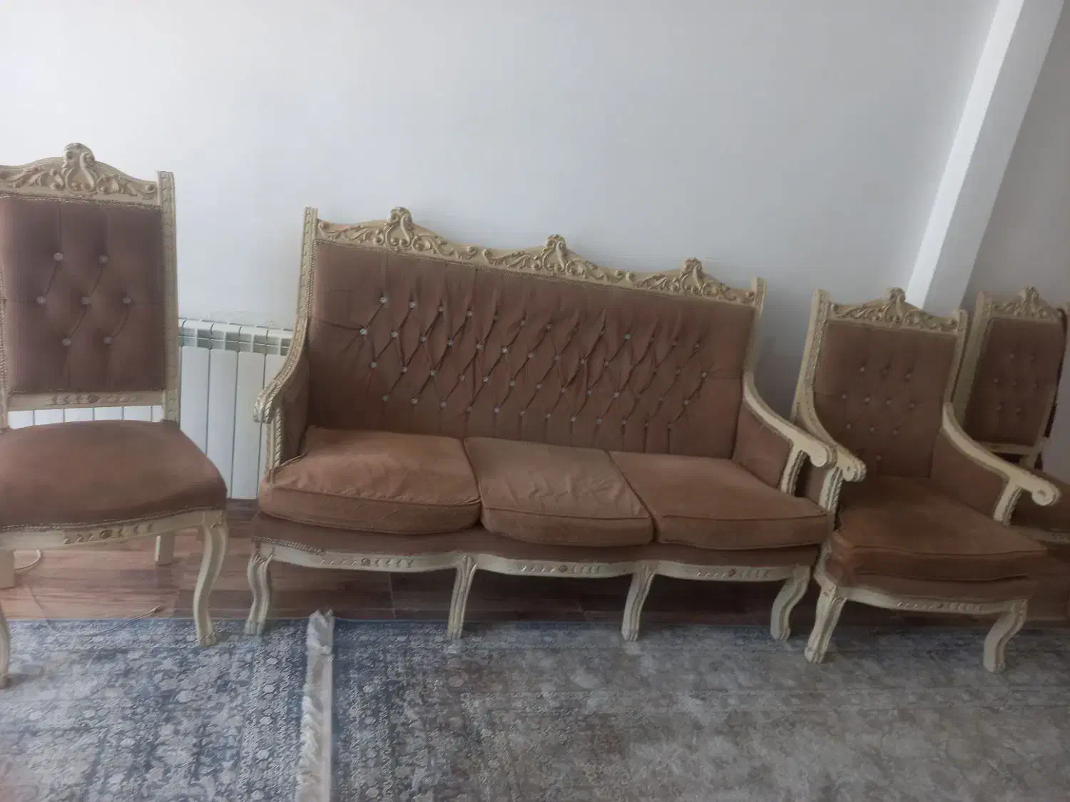 مبل استیل|مبلمان خانگی و میز عسلی|شازند, |دیوار