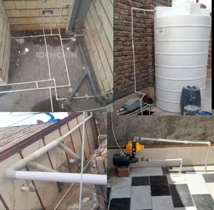 لوله کش آب لوله کشی وفاضلاب نصب پمپ شیرآلا تانکر|خدمات پیشه و مهارت|زاهدان, |دیوار