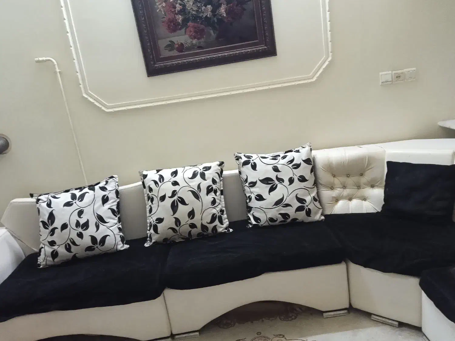 مبل 9نفره بامیز|مبلمان خانگی و میز عسلی|کاشان, زیدی|دیوار