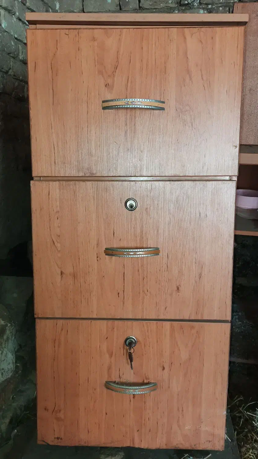 میز کار و فایل سه کشو و فایل دو کشو|میز تحریر و کامپیوتر|درگزین, |دیوار