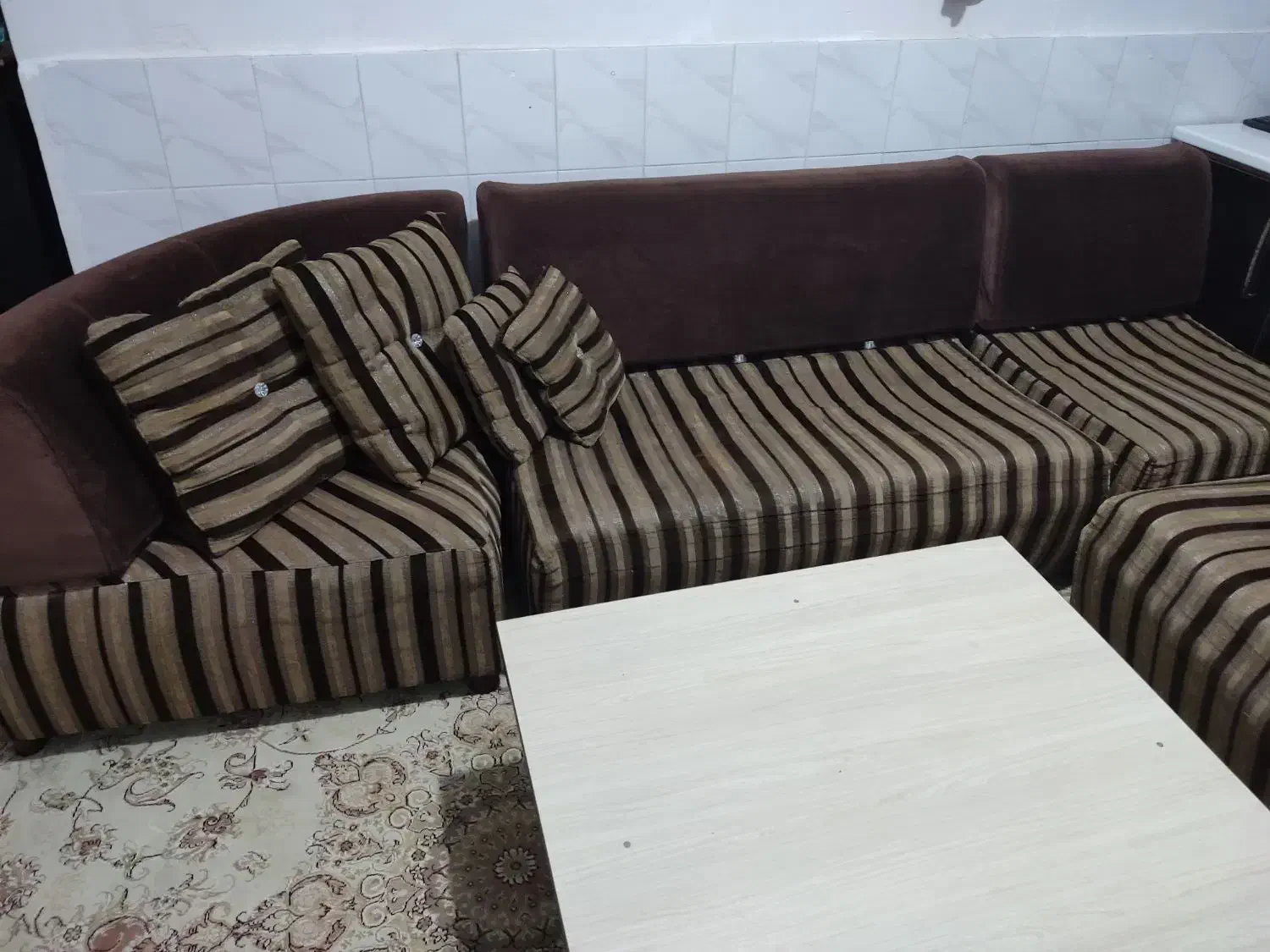 مبلمان ال هفت نفره|مبلمان خانگی و میز عسلی|چمران, |دیوار