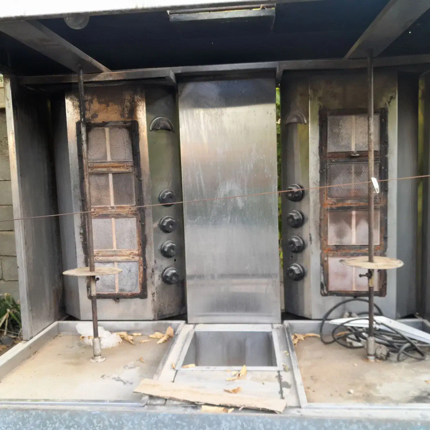 دستگاه شاورما  دوکاره گریل دار|فروشگاه و مغازه|جم, |دیوار