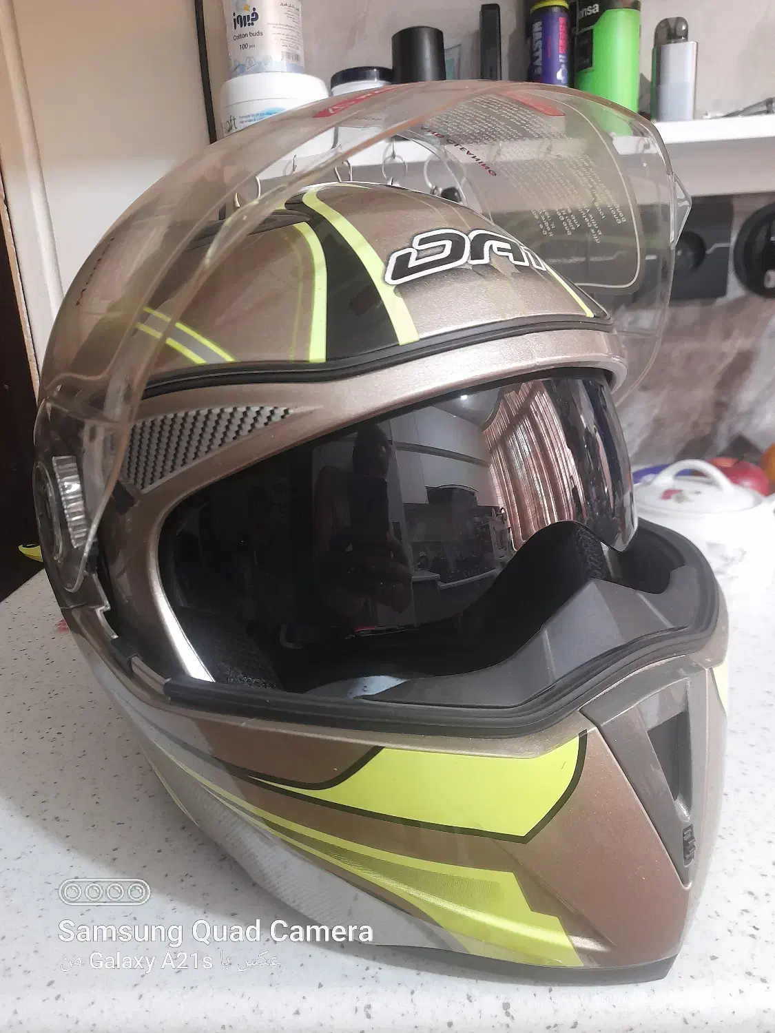 کلاه ایمنی  فک متحرک|قطعات یدکی و لوازم جانبی|تهران, تهرانسر غربی|دیوار