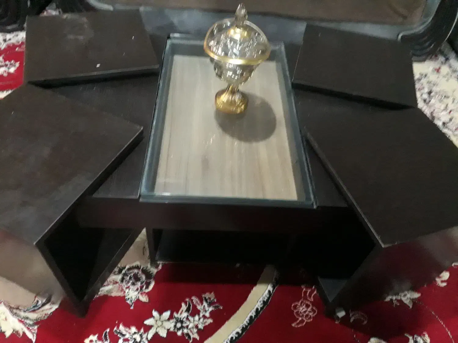 مبل ۷ نفره با میز عسلی|مبلمان خانگی و میز عسلی|کرباسک, |دیوار