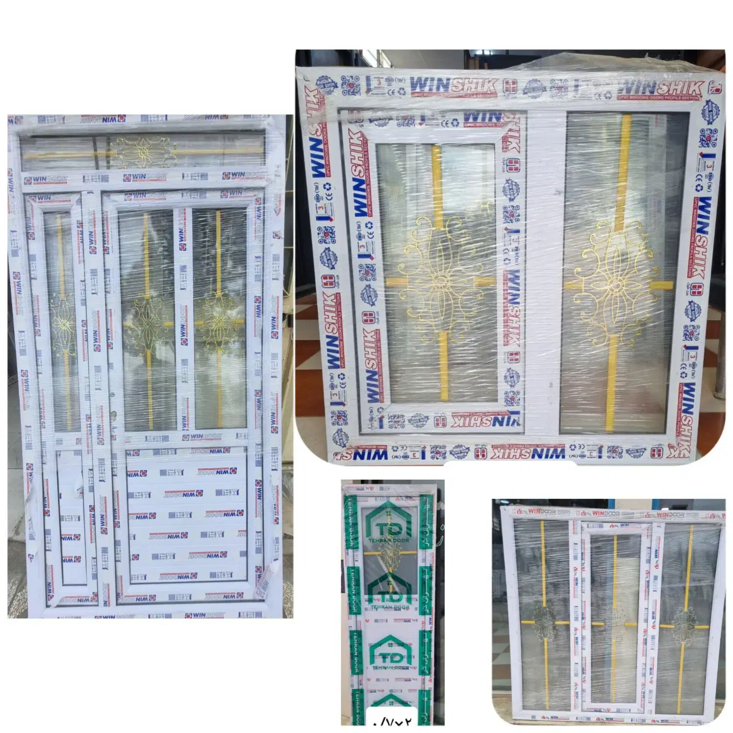 فروش ویژه در و پنجره Upvc با قیمت استثنایی|مصالح و تجهیزات ساختمان|آزادشهر, |دیوار