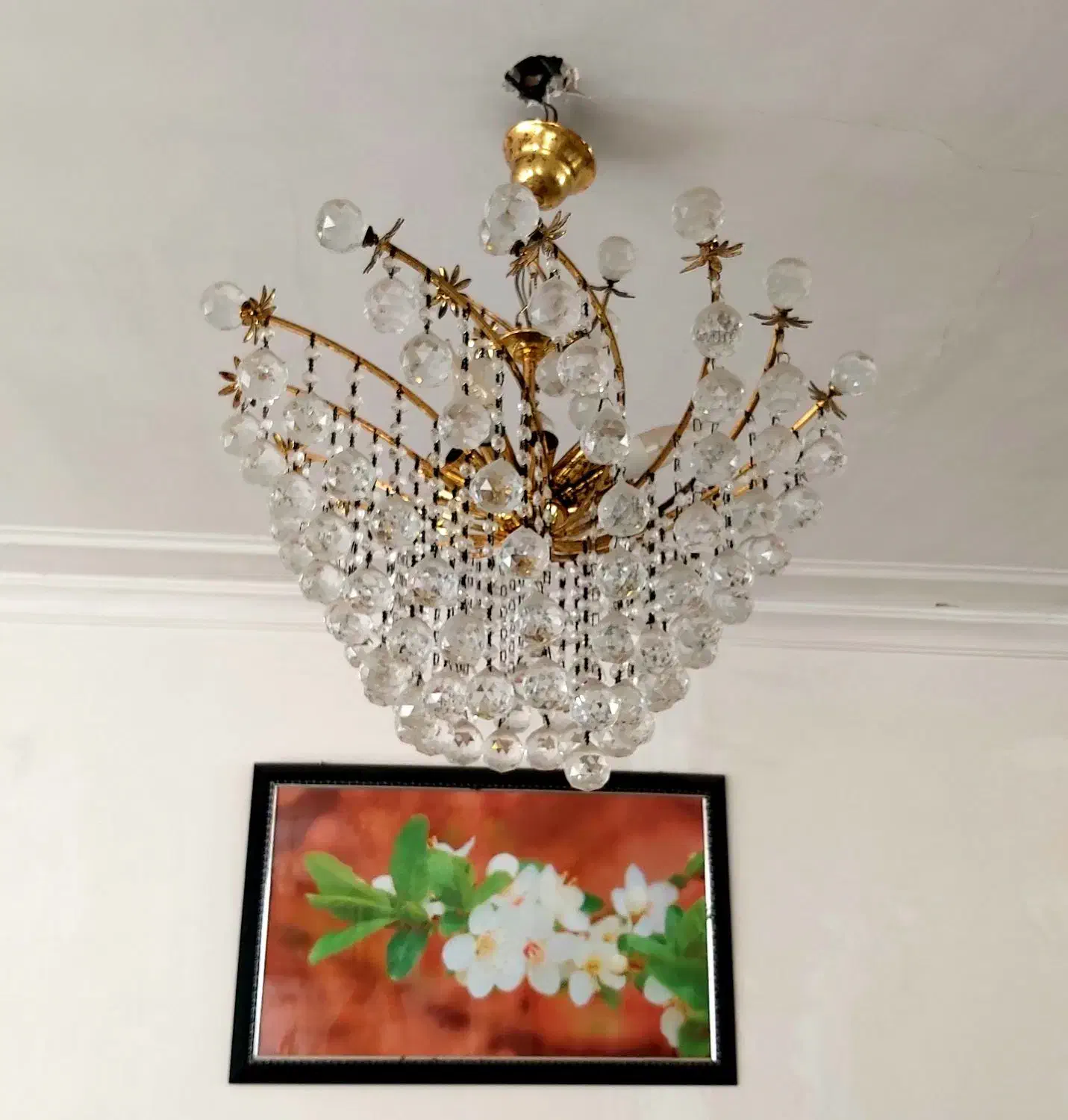 لوستر ،دو عدد|لوستر و چراغ آویز|بندر امام خمینی, |دیوار