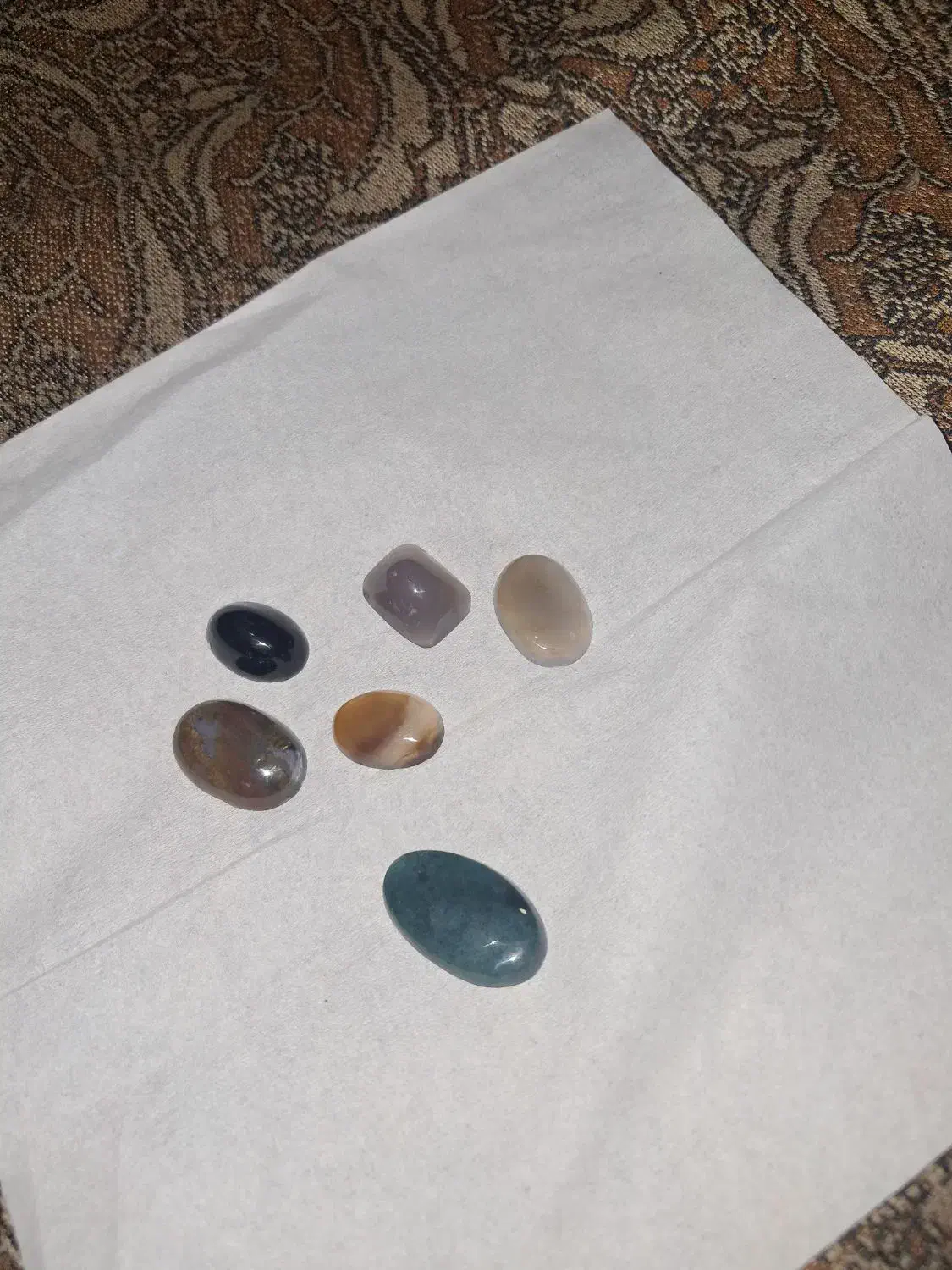 چند تا نگین انگشتر|جواهرات|زرند, |دیوار