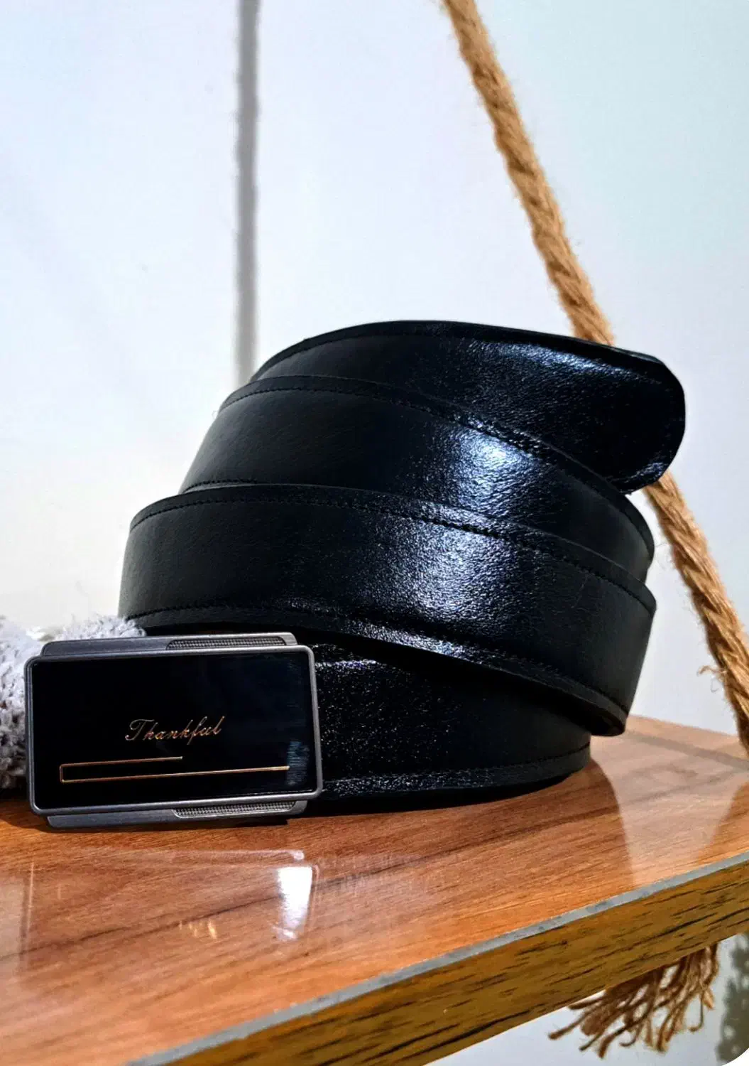 کمربند چرمی طبیعی|کیف، کفش، کمربند|ابهر, |دیوار