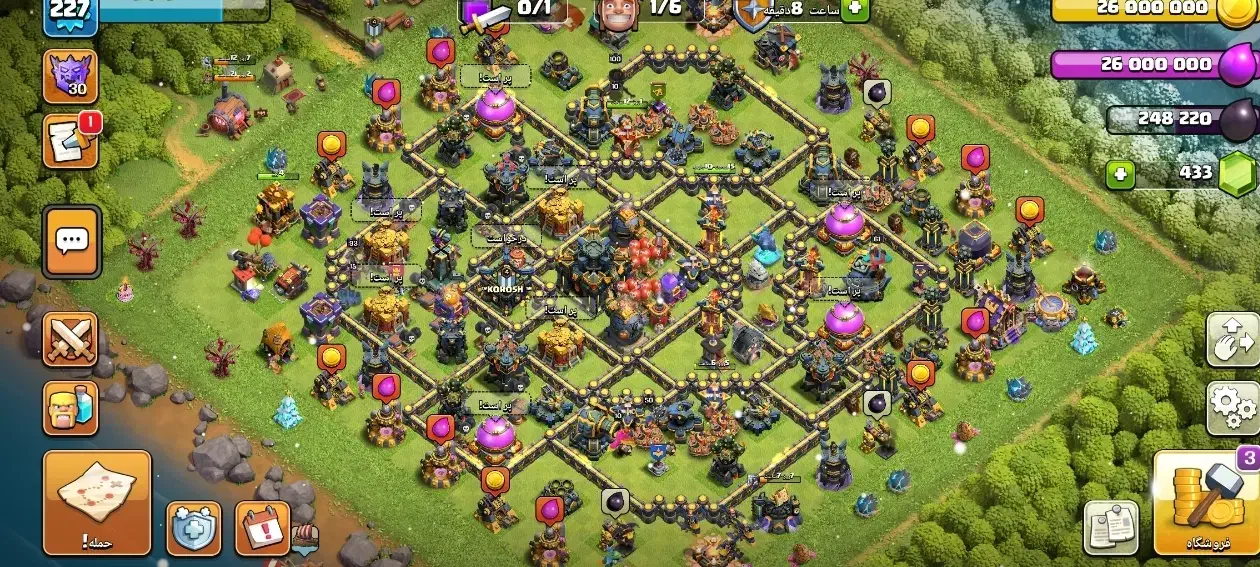 کلش آف کلنز|کنسول، بازی ویدئویی و آنلاین|بهبهان, |دیوار