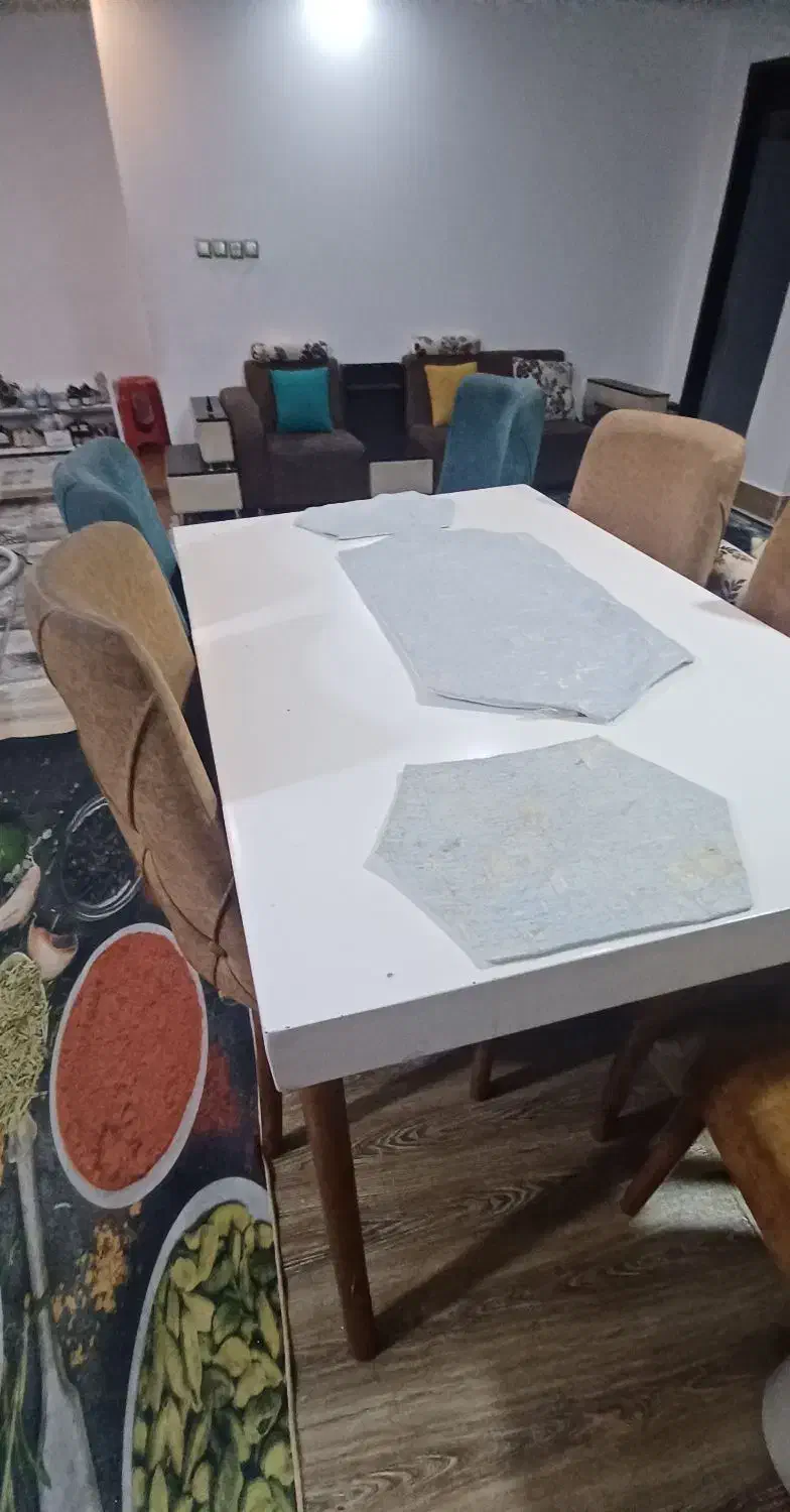 میز غذا خوری 6 نفره|میز و صندلی غذاخوری|بندر ماهشهر, |دیوار